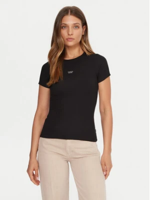 Guess Jeans T-Shirt W5BP45 KA0H1 Czarny Slim Fit
