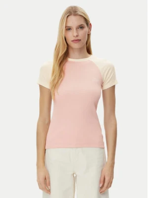Guess Jeans T-Shirt W5GP61 KA0H1 Różowy Regular Fit