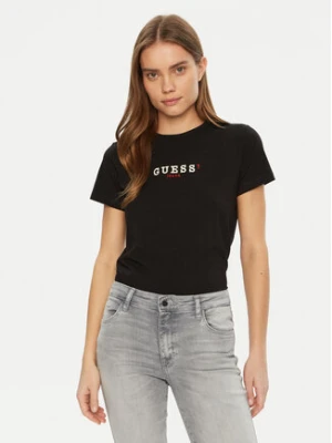 Guess Jeans T-Shirt W5RI54 J1314 Czarny Regular Fit