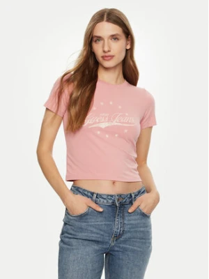 Guess Jeans T-Shirt W5RI59 J1314 Różowy Regular Fit