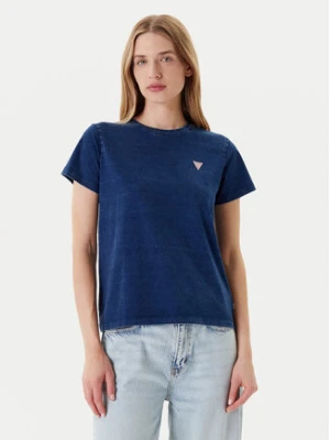 Guess Jeans T-Shirt W5YI22 KCTL1 Granatowy Regular Fit