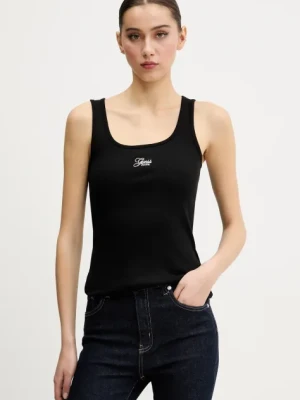 Guess Jeans top kolor czarny W5GP26 KA0H1