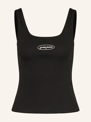 Guess Jeans Top schwarz