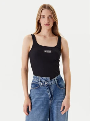 Guess Jeans Top W5YP35 KA0H1 Czarny Regular Fit