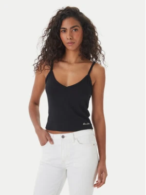 Guess Jeans Top W6GPB5 KG372 Czarny Regular Fit