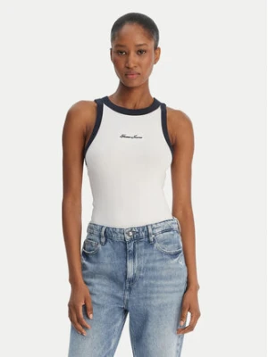 Guess Jeans Top W6GPZ8 KF641 Biały Slim Fit