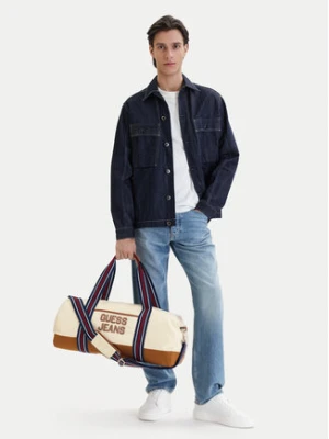 Guess Jeans Torba weekendowa M5BZ93 WL970 Écru