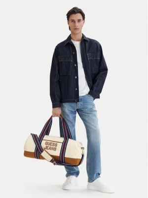 Guess Jeans Torba weekendowa M5BZ93 WL970 Kremowy