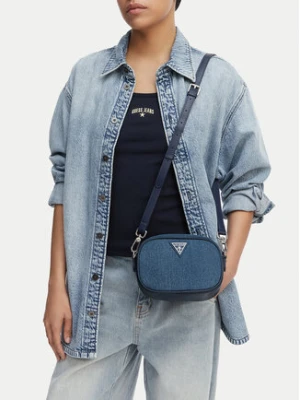 Guess Jeans Torebka CWBEO-GUESS-B-012-09 Granatowy