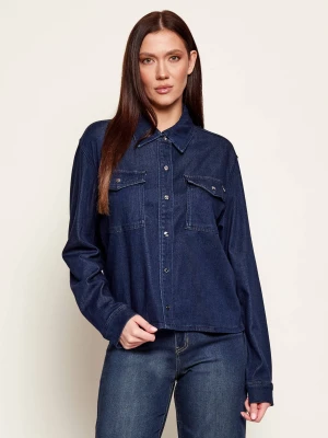 GUESS Jeansowa koszula ASTRID SHACKET | Regular Fit