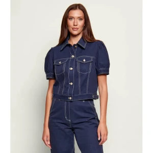 GUESS Jeansowa koszula CORELINE | Cropped Fit