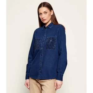 GUESS Jeansowa koszula MONIQUE | Regular Fit