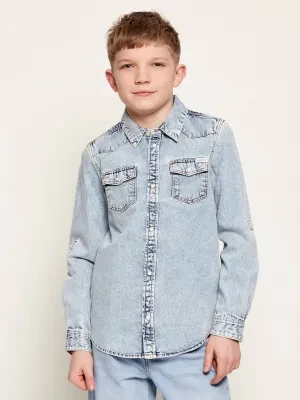 Guess Jeansowa koszula | Regular Fit