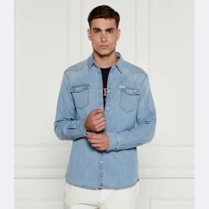 GUESS Jeansowa koszula | Slim Fit