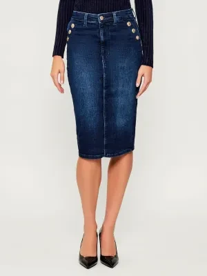 GUESS Jeansowa spódnica RILEY
