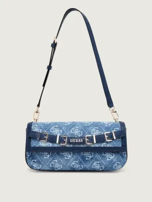 Guess Jeansowa torebka na ramię DOVIE