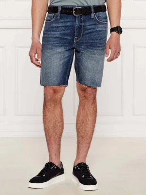 GUESS Jeansowe szorty WYATT | Regular Fit granatowy