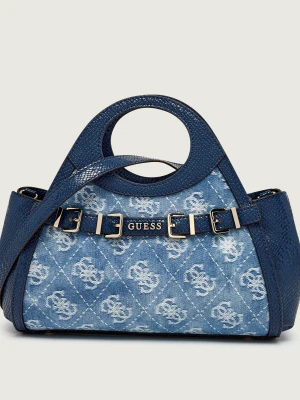 Guess Jeansowy kuferek DOVIE