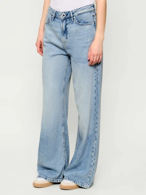 GUESS Jeansy BELLFLOWER | Relaxed fit błękitny