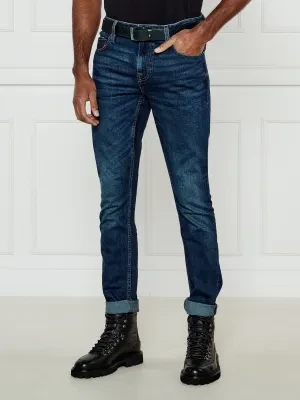 GUESS Jeansy CHRIS | Super Skinny fit | z dodatkiem wełny