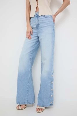 Guess jeansy PAZ damskie high waist W4GA98 D5BO0