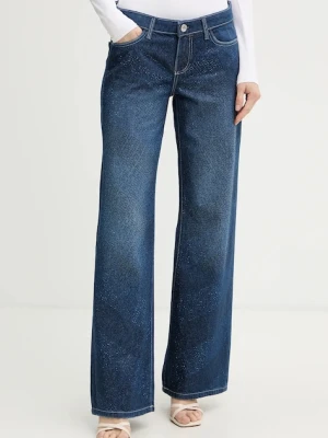 Guess jeansy damskie high waist W5BA1D D0741