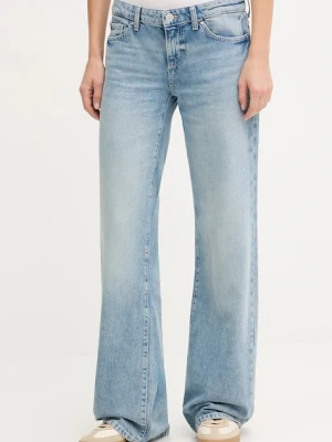 Guess jeansy damskie high waist W5BA1D D0742