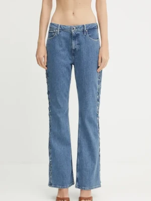 Guess jeansy damskie high waist W5GA1E D4H7C