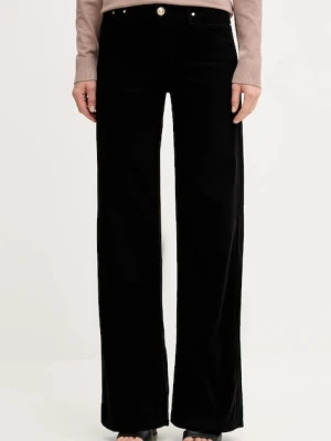 Guess jeansy damskie kolor czarny W5BA96 WFQYB