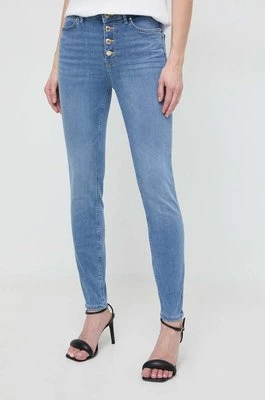 Guess jeansy 1981 EXPOSED damskie kolor niebieski W4RA28 D5903