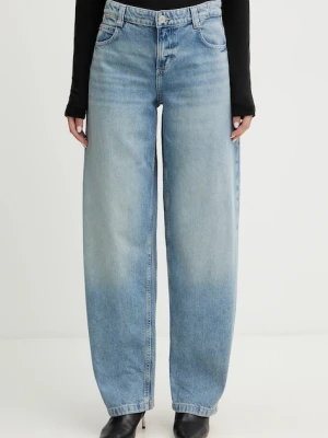 Guess jeansy damskie kolor niebieski W5BA2L D0742