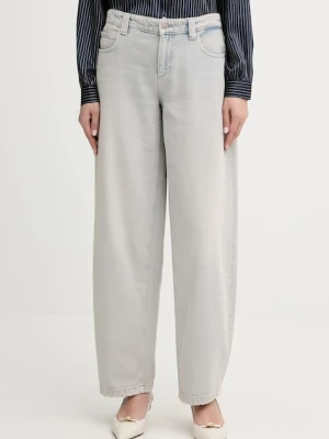 Guess jeansy damskie kolor niebieski W5YA2L D0974