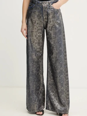 Guess jeansy damskie kolor szary W5BA82 D5QK2