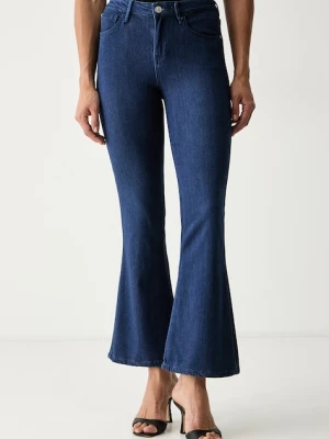 Guess jeansy flare damskie CARTER