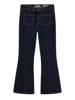 Guess Jeansy J6BA12 D2214 Granatowy Flare Fit