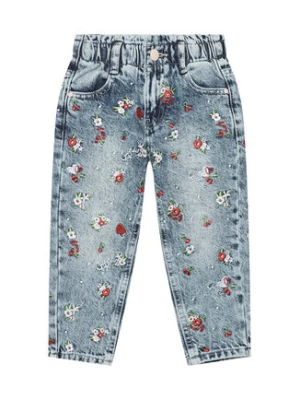 Guess Jeansy K5GA03 D45E0 Niebieski Regular Fit