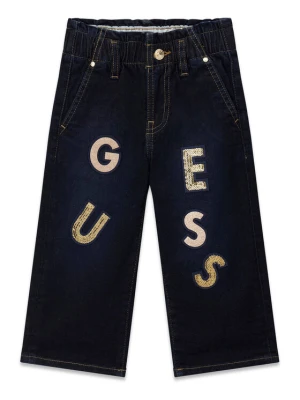 Guess Jeansy K6BA02 D2167 Granatowy Bootcut Fit