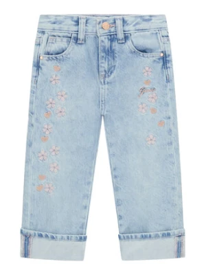Guess Jeansy K6GA02 D45E0 Niebieski Relaxed Fit