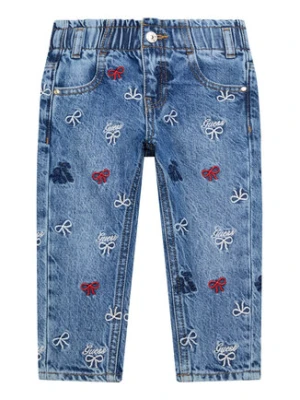 Guess Jeansy K6RA03 D45E0 Niebieski Regular Fit