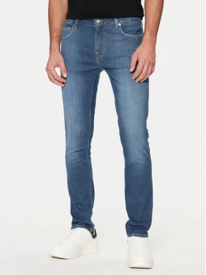 Guess Jeansy M5RAN1 D5KS1 Niebieski Skinny Fit