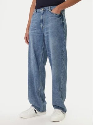 Guess Jeansy M6RA0P D0618 Niebieski Baggy Fit