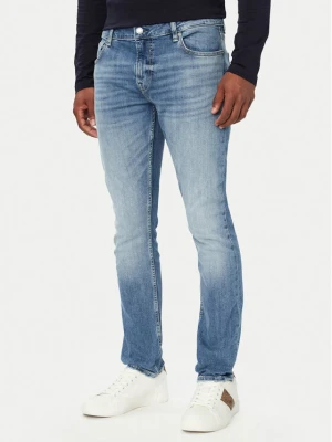 Guess Jeansy Miami M6YAN1 D1478 Niebieski jasny Skinny Fit