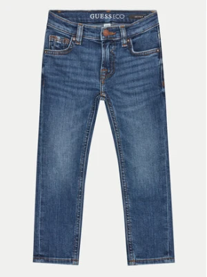 Guess Jeansy N2RA08 D4GV0 Niebieski Skinny Fit