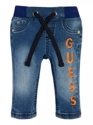 Guess Jeansy N3GA00 D4CA0 Niebieski Relaxed Fit
