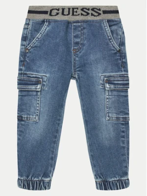 Guess Jeansy N5RA02 D4GV0 Niebieski Regular Fit