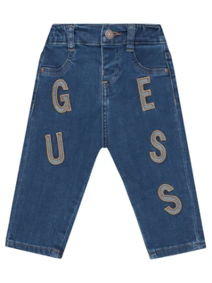 Guess Jeansy N5YA04 D4CA0 Niebieski Regular Fit