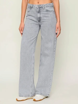 GUESS Jeansy | Relaxed fit | high rise szary