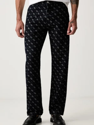 Guess jeansy relaxed fit męskie DAMON granatowy