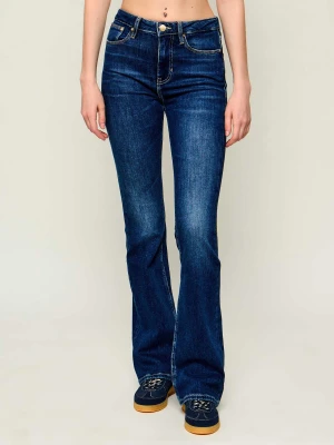 GUESS Jeansy SEXY | flare fit | z dodatkiem kaszmiru