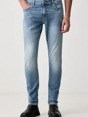 Guess jeansy skinny męskie MIAMI niebieski